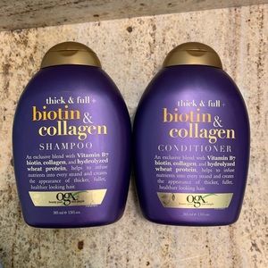 OGX Thick & Full Biotin & Collagen Shamp & Condit.